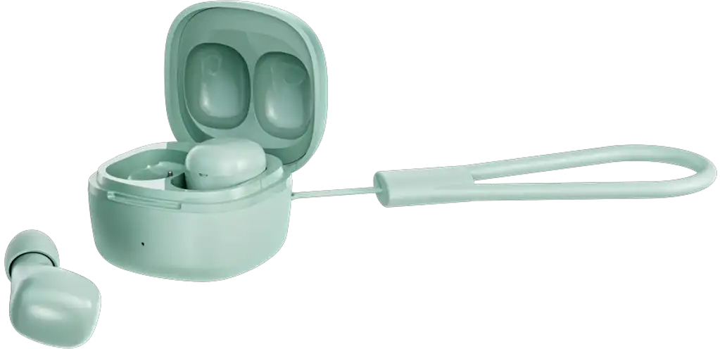 Наушники Canyon OnGo 4 mini TWS Green (CNS-TWS4GR) фото
