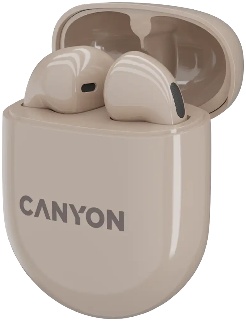 Наушники Canyon TWS-6 Beige (CNS-TWS6BE) фото