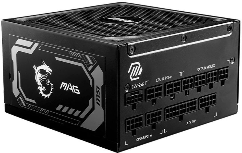 Блок питания MSI ATX 1000W MAG A1000PLS PCIE5 (MAG_A1000PLS_PCIE5) фото3