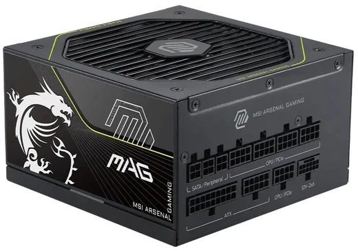 Блок питания MSI ATX 1200W MAG A1200PLS PCIE5 (MAG_A1200PLS_PCIE5) фото2
