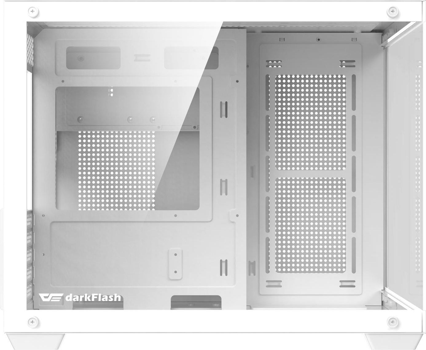 Корпус DARK FLASH B275 PRO mATX без БП White (B275_PRO_WHITE) фото3