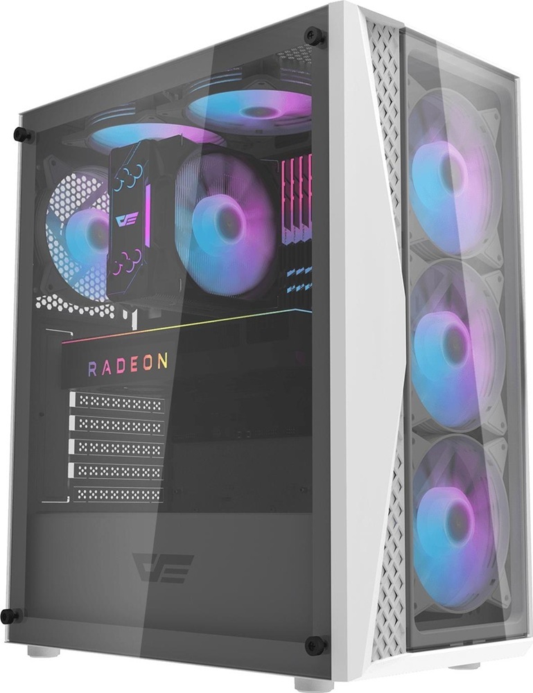 Корпус DARK FLASH DK352 PLUS ATX без БП White (DK352_PLUS_WHITE) фото