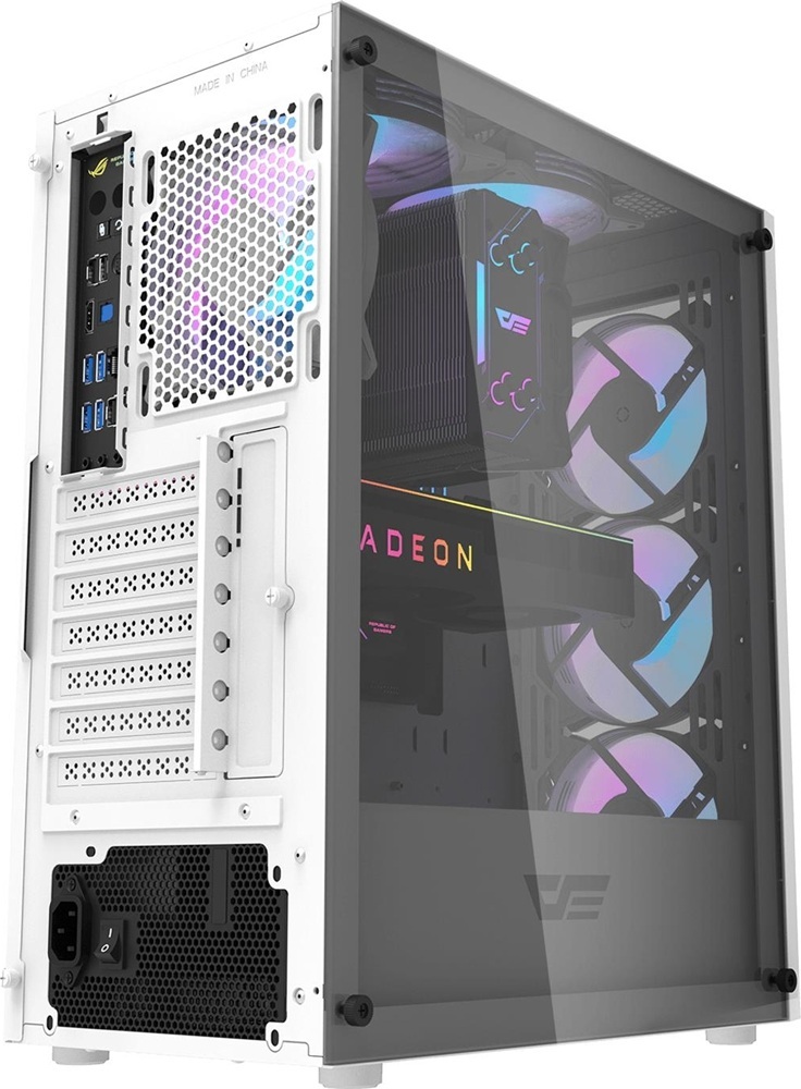 Корпус DARK FLASH DK352 PLUS ATX без БП White (DK352_PLUS_WHITE) фото