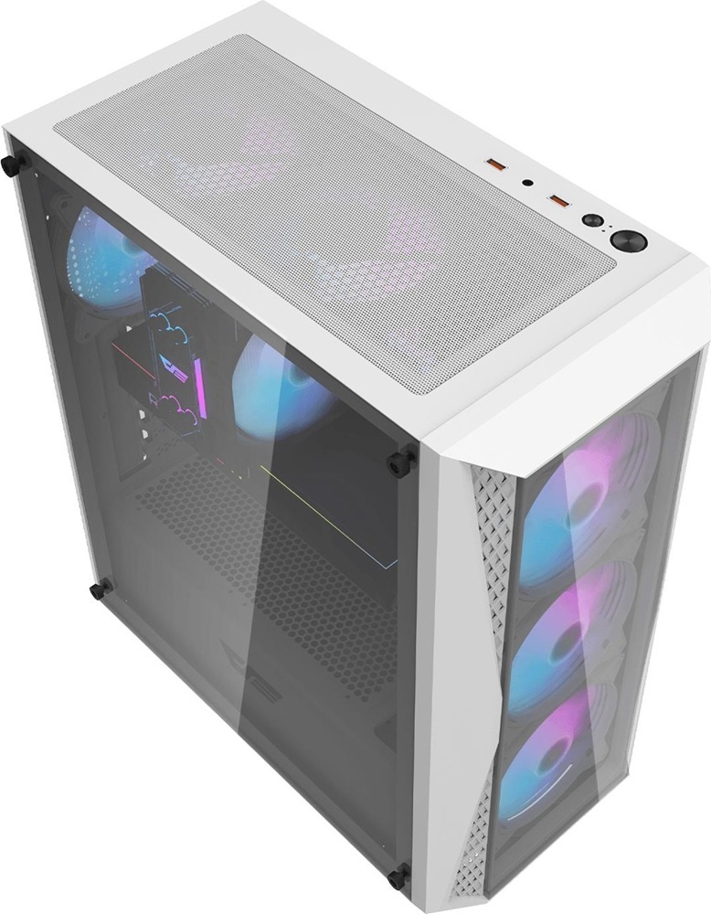 Корпус DARK FLASH DK352 PLUS ATX без БП White (DK352_PLUS_WHITE) фото