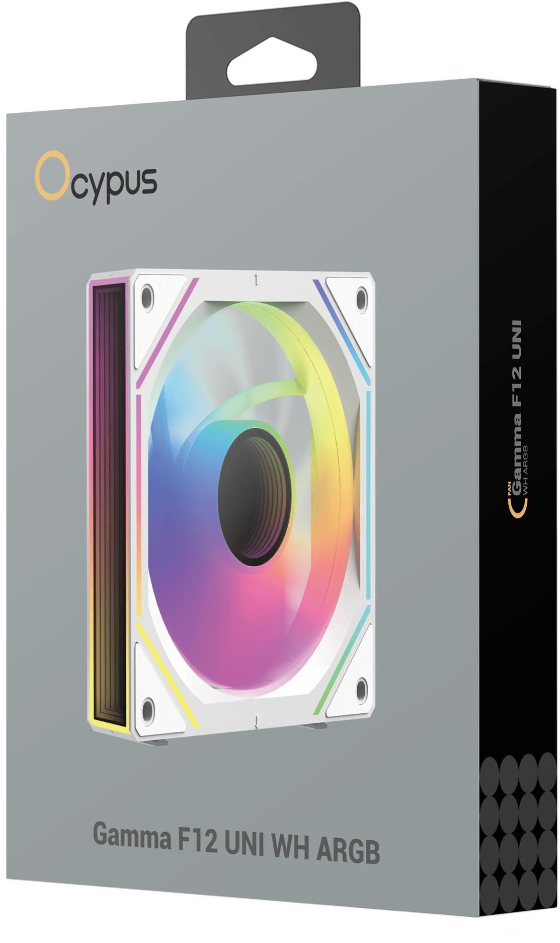 Корпусний вентилятор OCYPUS GAMMA F12 ARGB Reverse Blade 120MM White (GAMMA-F12-WH1AM01U-GL) фото5