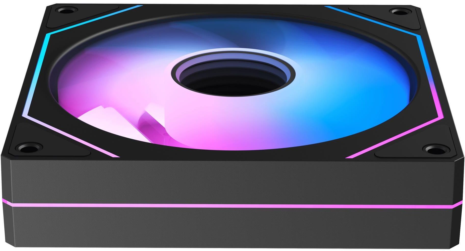 Корпусний вентилятор OCYPUS GAMMA F12 ARGB 120MM Black (GAMMA-F12-BK1AM00X-GL) фото3