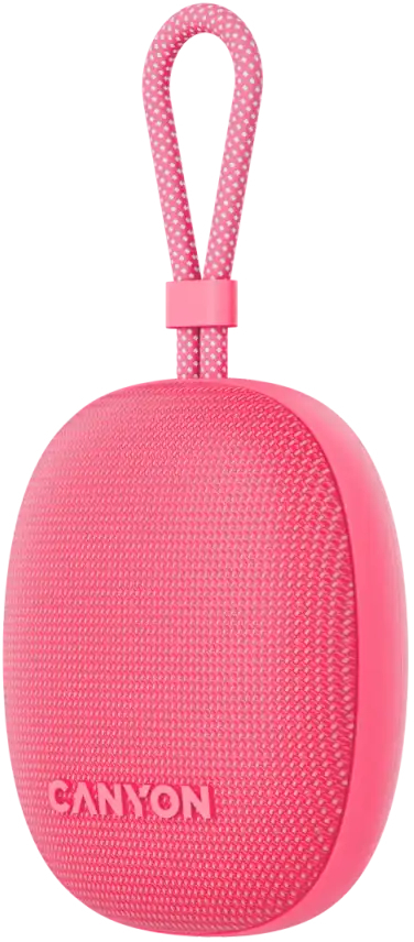 Портативная акустика Canyon OnMove 12 Pink (CNE-CBTSP12PK) фото3