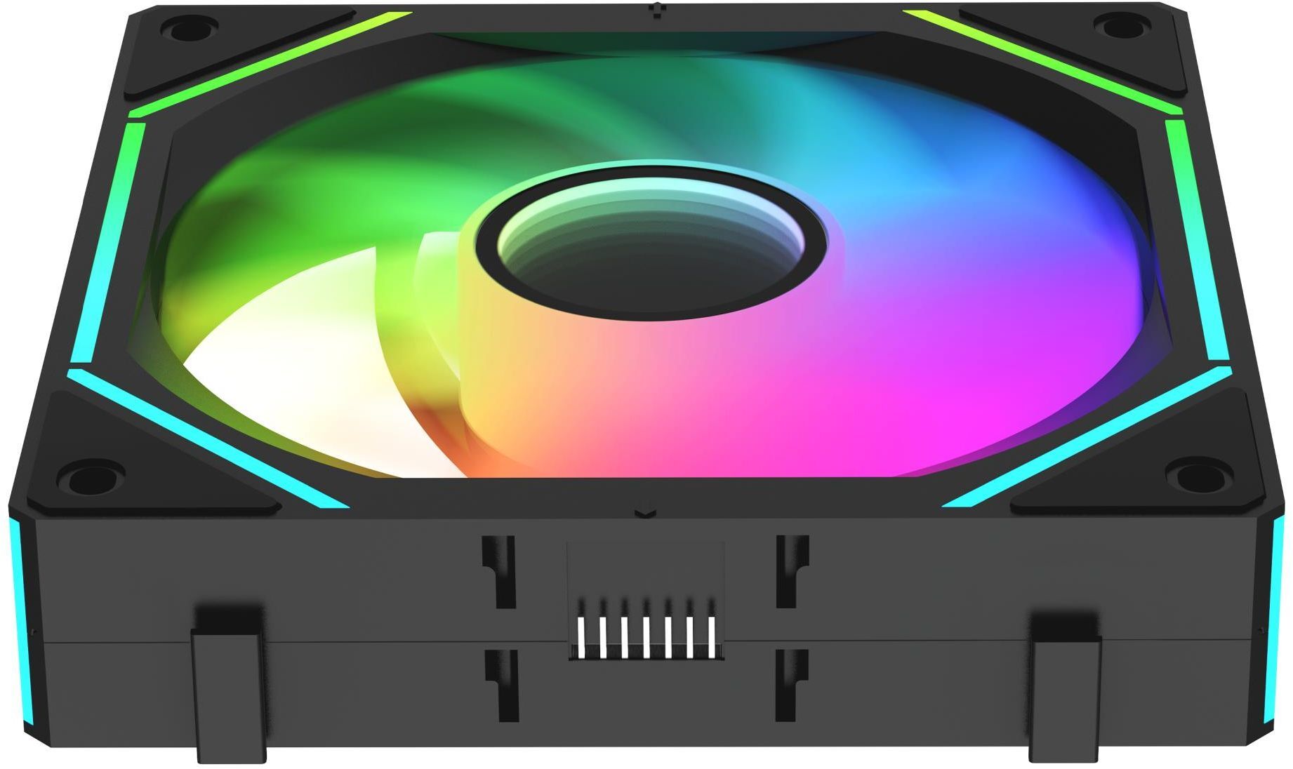 Корпусний вентилятор OCYPUS GAMMA F12 UNI ARGB 120MM Black (GAMMA-F12-BK1AM01U-GL) фото3