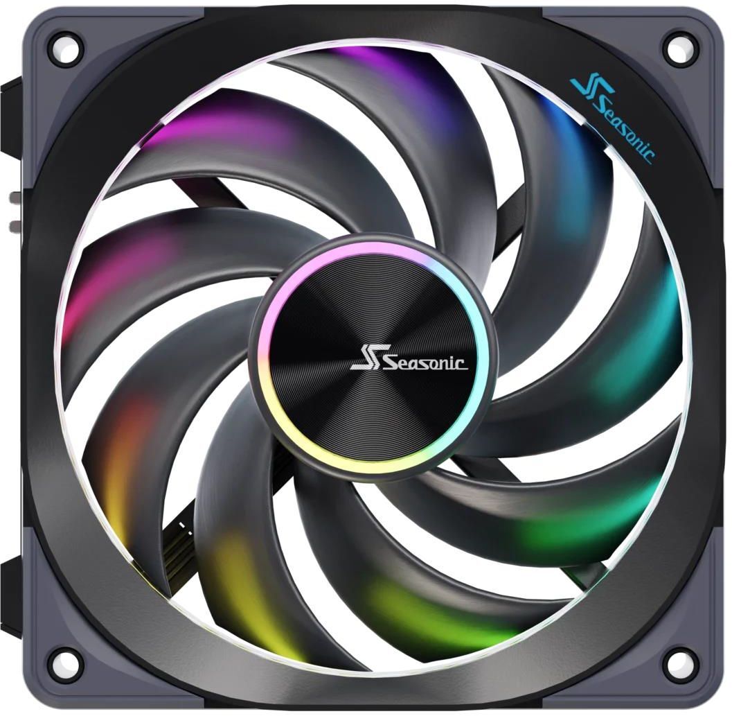 Набір вентиляторів SEASONIC MagFlow ARGB 120мм 3-PACK (MAGFLOW-ARGB-3) фото2