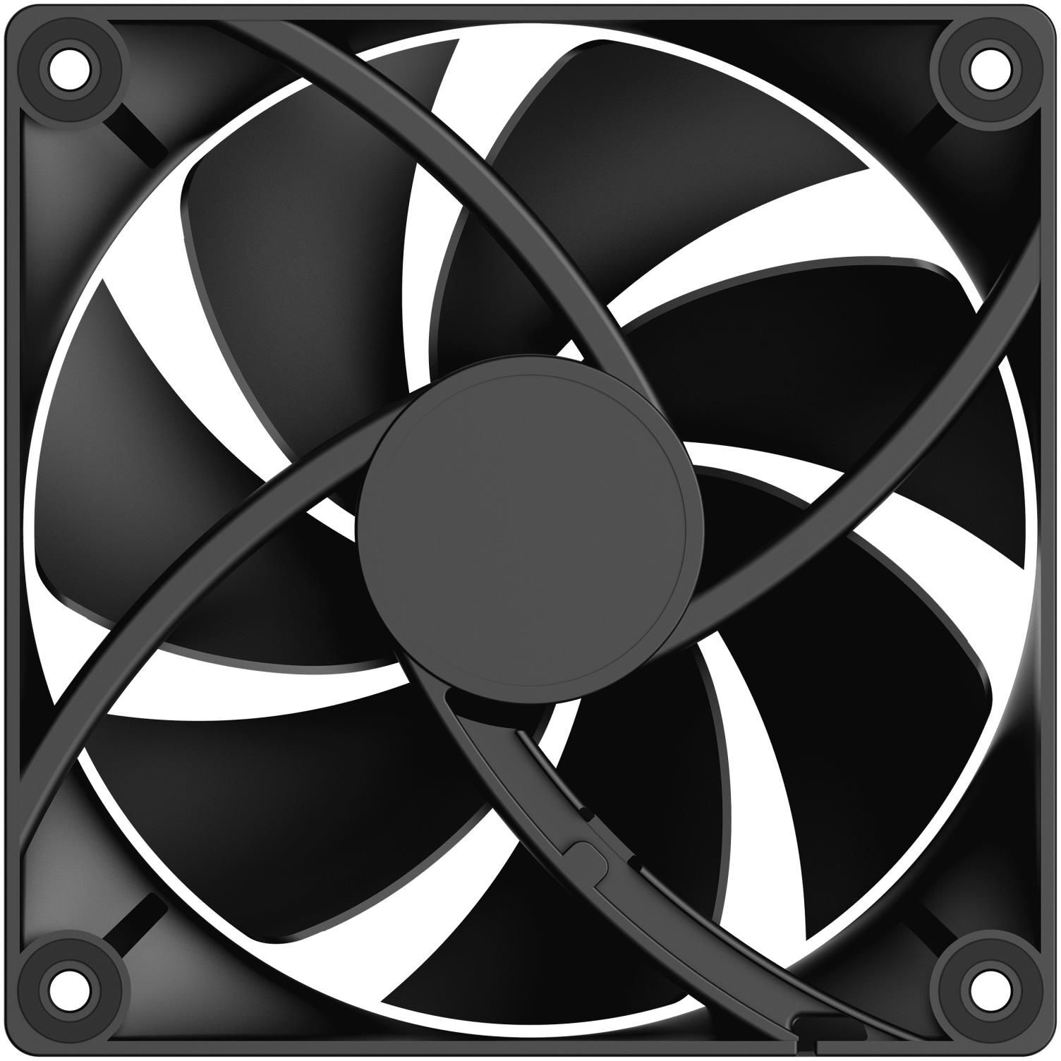 Набор вентиляторов OCYPUS DELTA F12 120мм 3 IN 1 Black (DELTA-F12-BK3NM00X-GL) фото3