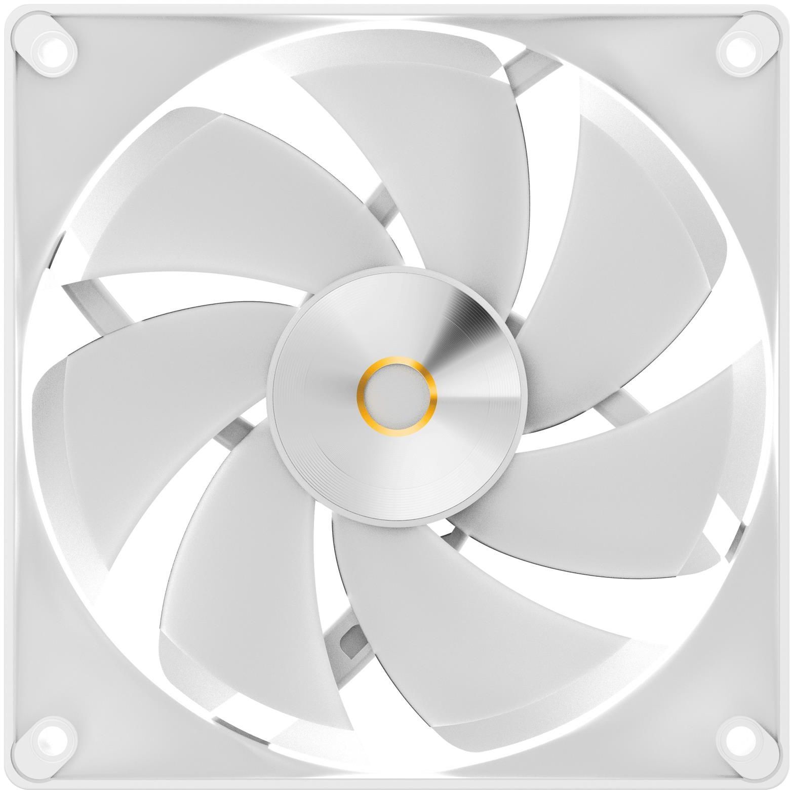 Набор вентиляторов OCYPUS DELTA F12 ARGB 120мм 3 IN 1 White (DELTA-F12-WH3AM00X-GL) фото4