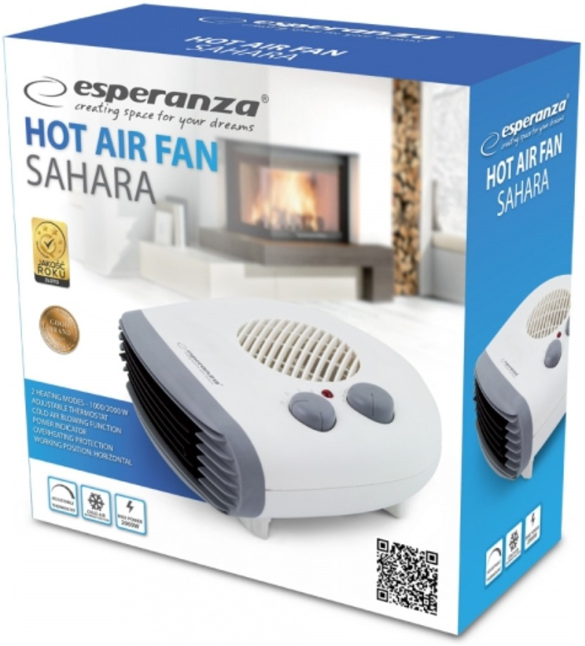 Тепловентилятор Esperanza Fan Heater Sahara EHH003 фото3