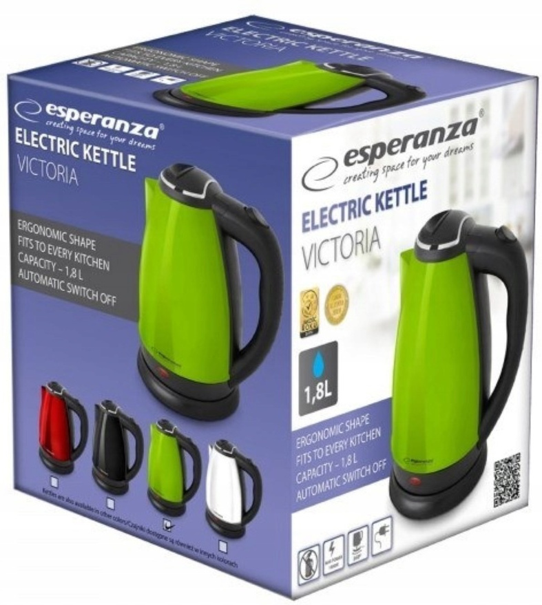 Електрочайник Esperanza Victoria EKK113G фото2