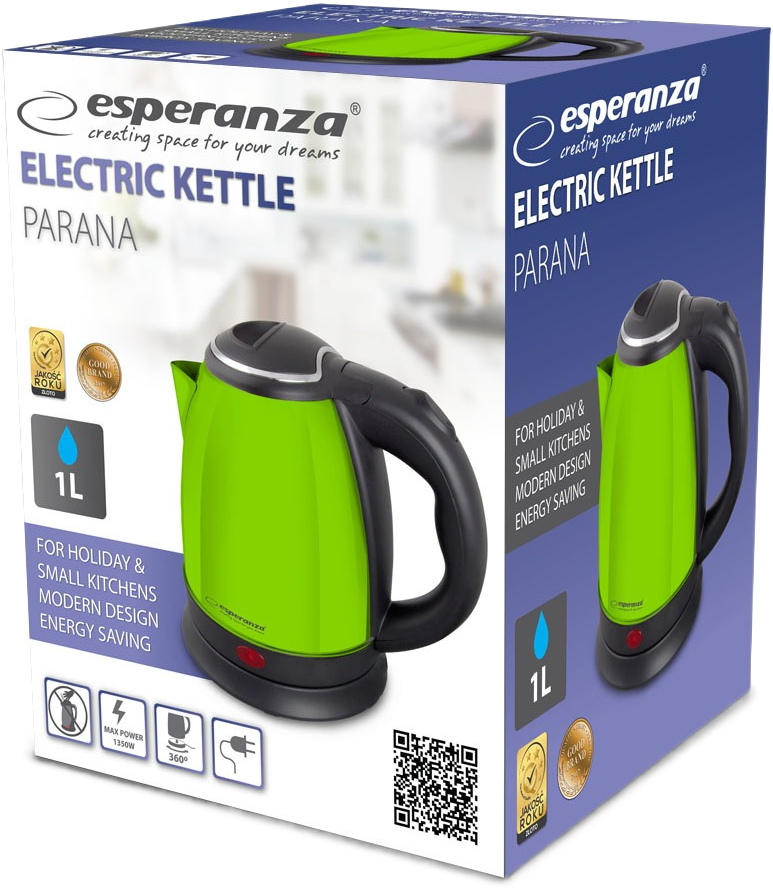 Електрочайник Esperanza Parana EKK128G фото2
