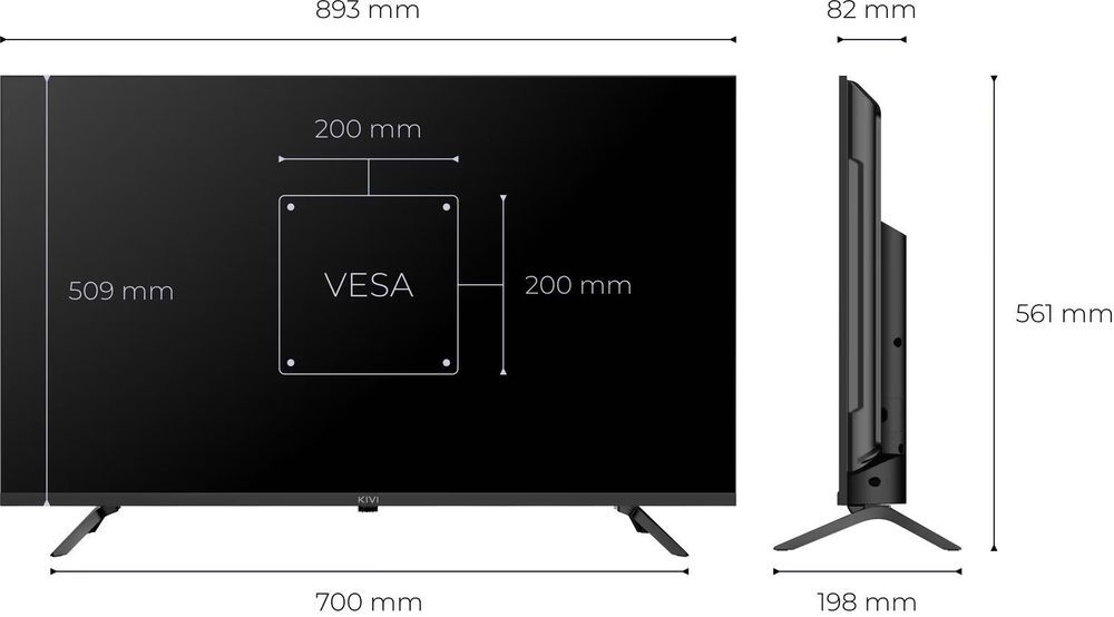 Телевизор Kivi QLED 40F820KB фото5