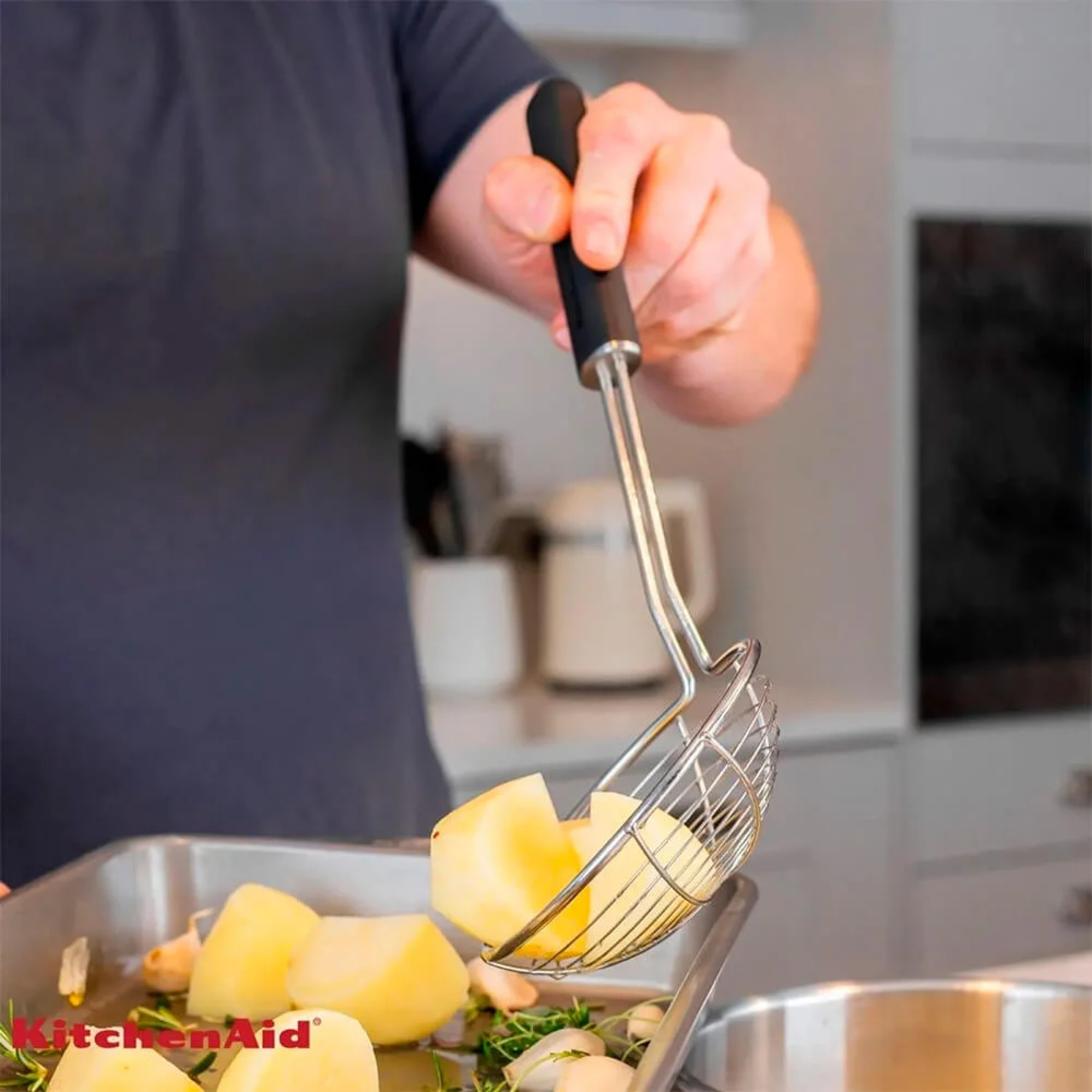 Шумівка KitchenAid Classic, 36 см, чорний (KHH010OHOBE) фото3