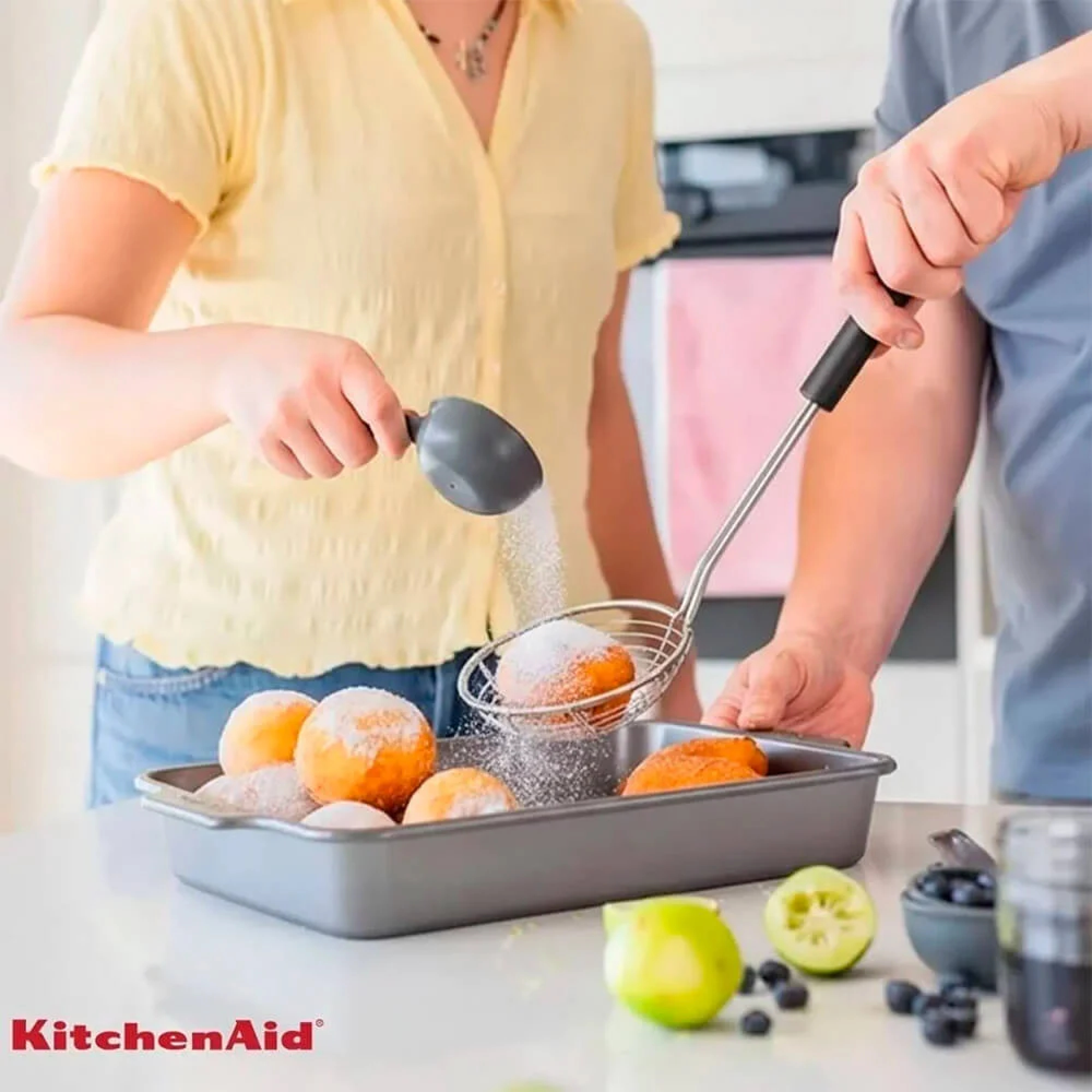 Шумівка KitchenAid Classic, 36 см, чорний (KHH010OHOBE) фото4
