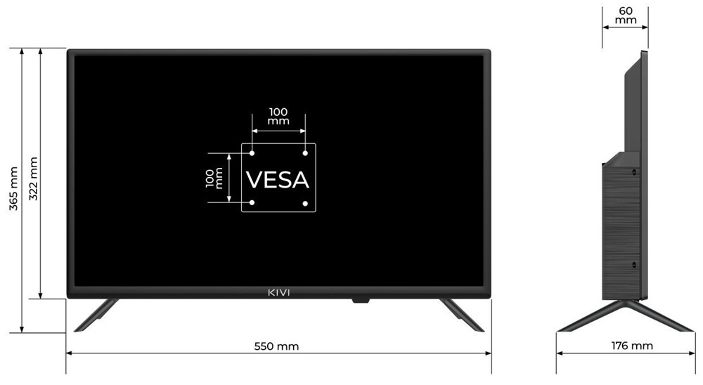 Телевизор Kivi 24H760QB фото4