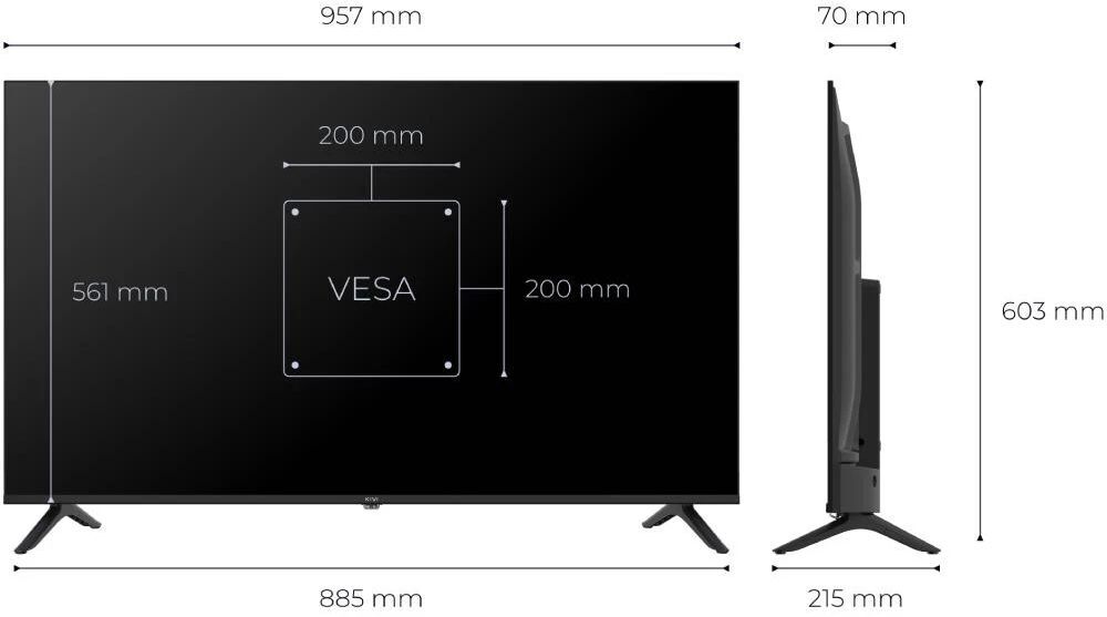 Телевізор Kivi QLED 43U9000HB фото9
