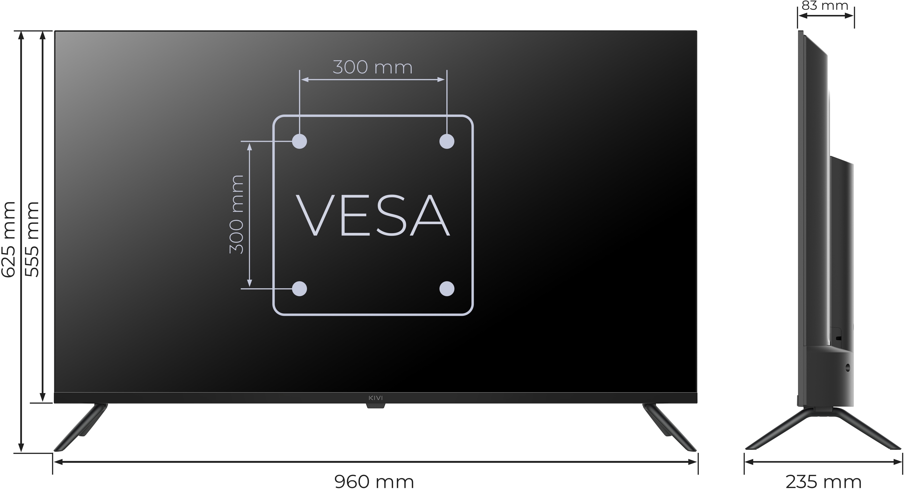 Телевізор Kivi QLED 43U7000MB фото6