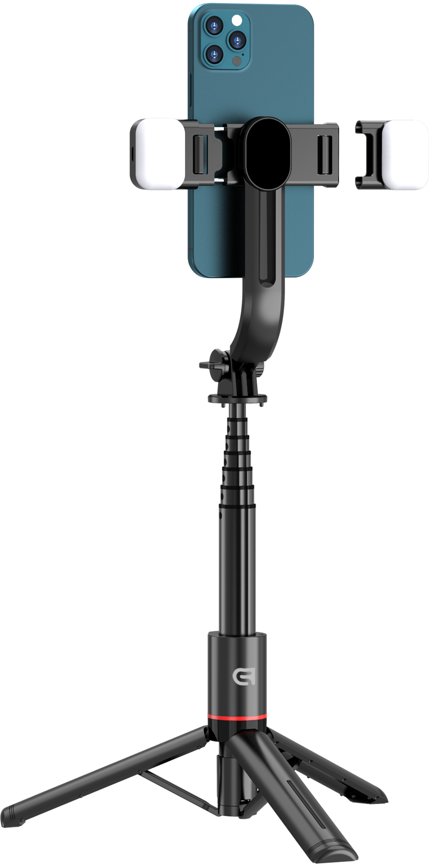 Трипод-монопод для селфі з Bluetooth ArmorStandart ASM11 double LED black (ARM79275) фото