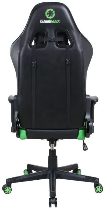 Кресло игровое Gamemax GCR09 Green (GCR09_Green) фото4