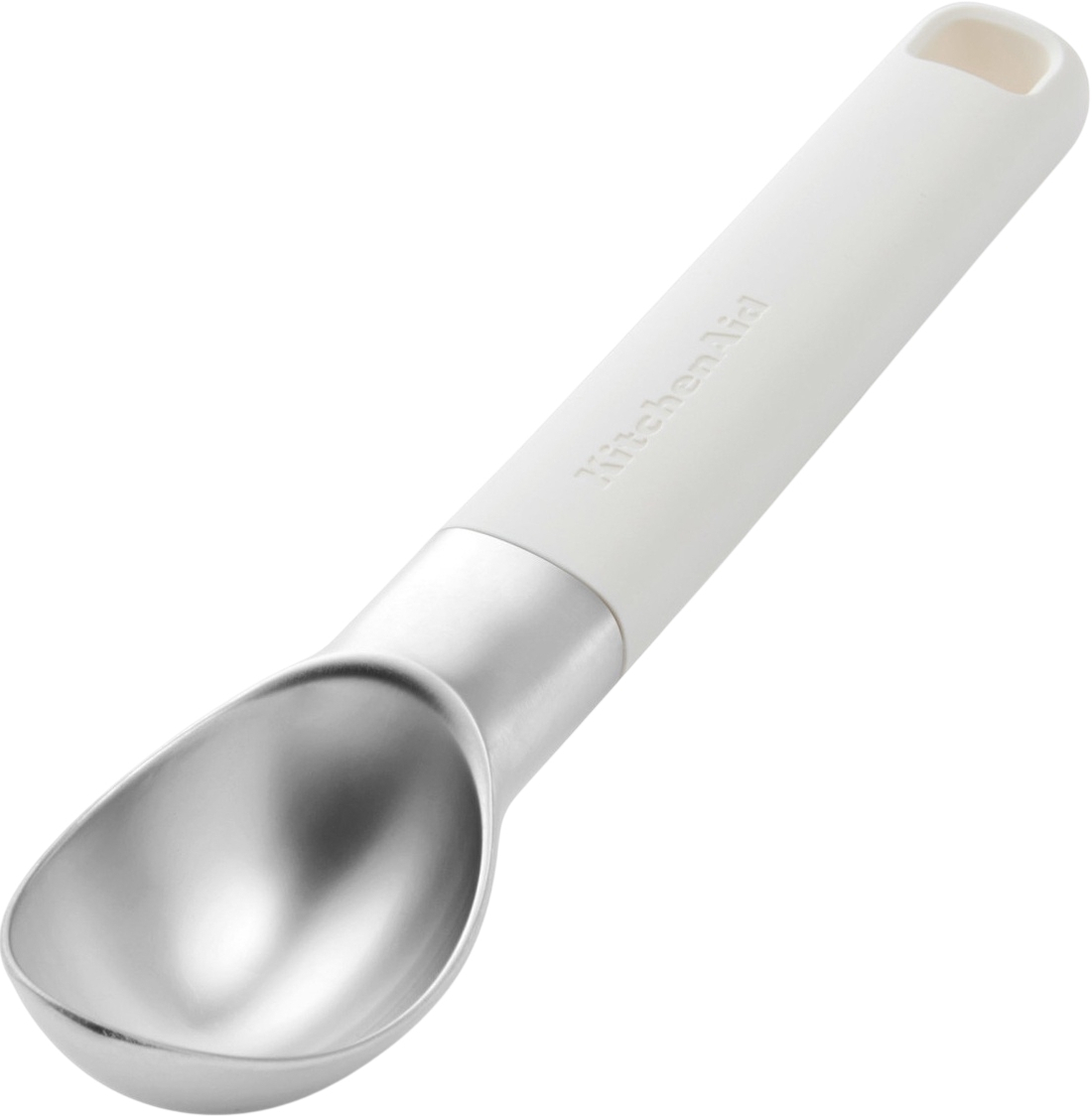 Ложка для мороженого KitchenAid Classic, 21,5 см, белый (KHA117OHPNG) фото