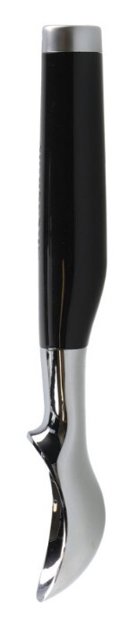 Ложка для морозива KitchenAid Classic, 21,5 см, чорний (KCG117OHOBE) фото