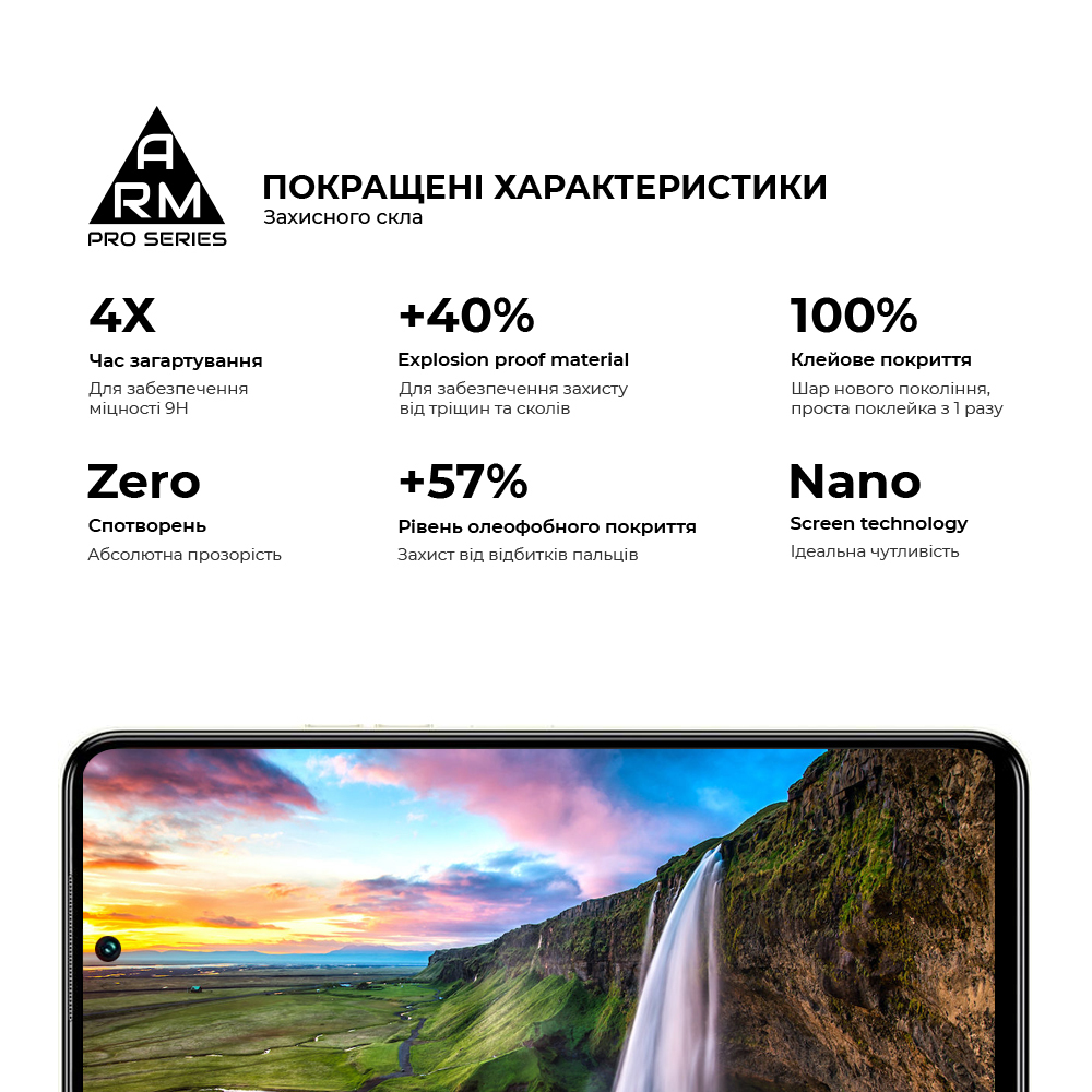 Защитное стекло ArmorStandart Pro для Tecno POVA NEO 3 (LH6n) (ARM70387) фото