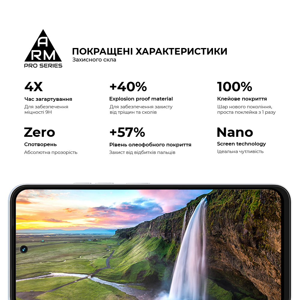 Защитное стекло ArmorStandart Pro для Tecno Spark Go 2 4G (ARM87128) фото