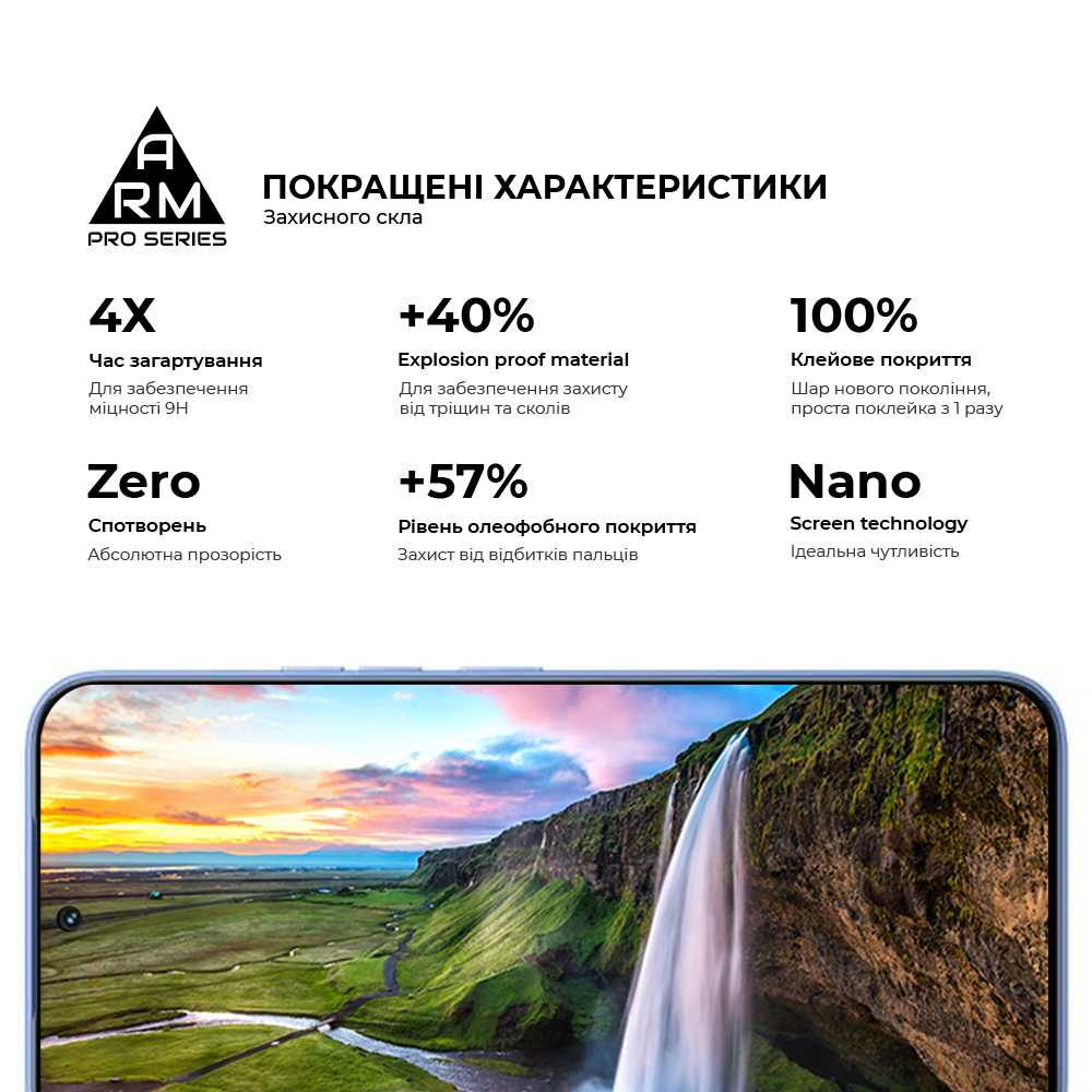 Защитное стекло ArmorStandart Pro для Tecno Spark 40 Pro 4G (ARM87519) фото