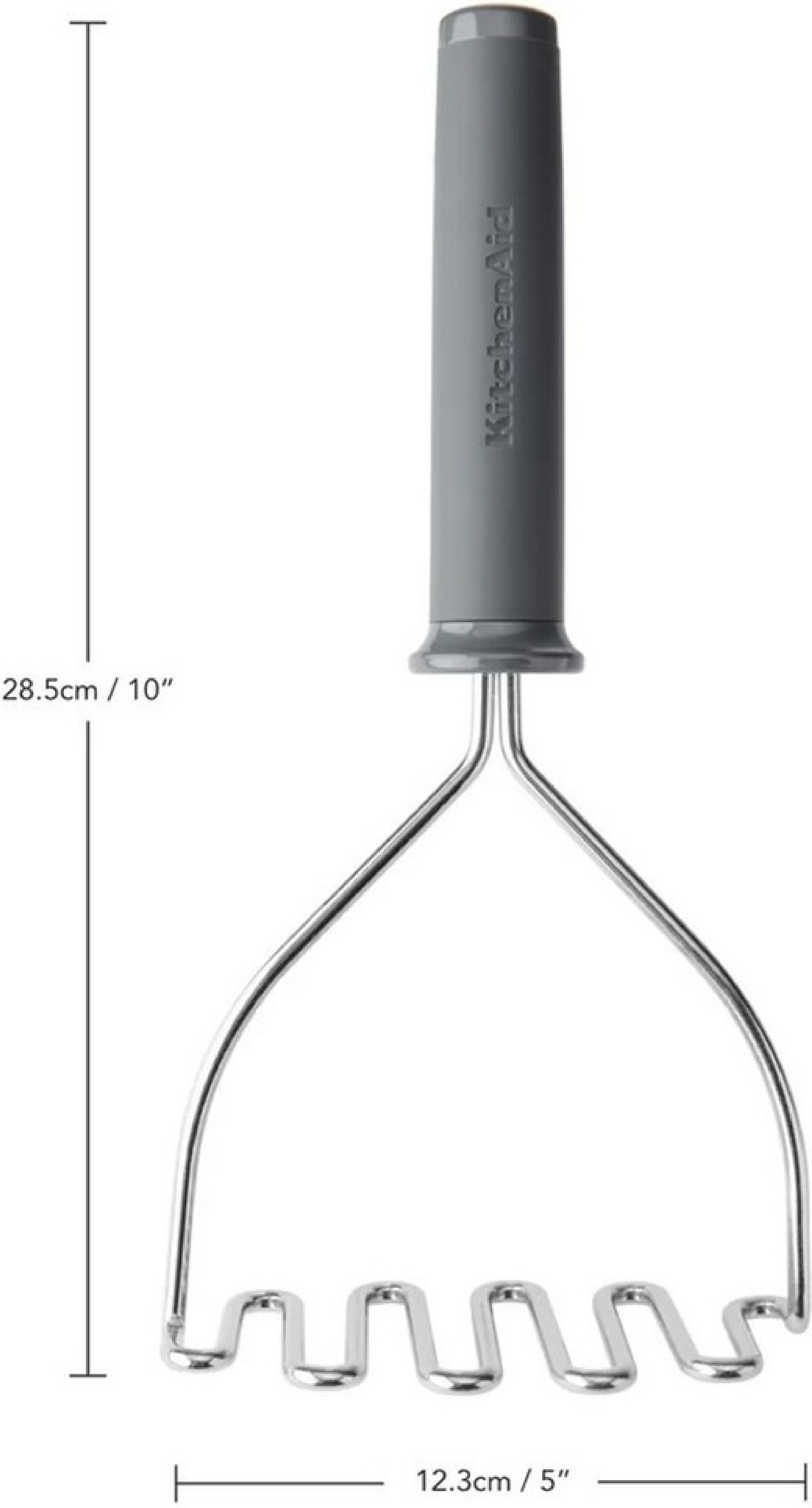 Картофелемялка KitchenAid Coreline, 25,7 см, серый (KAS008OHCGG) фото3