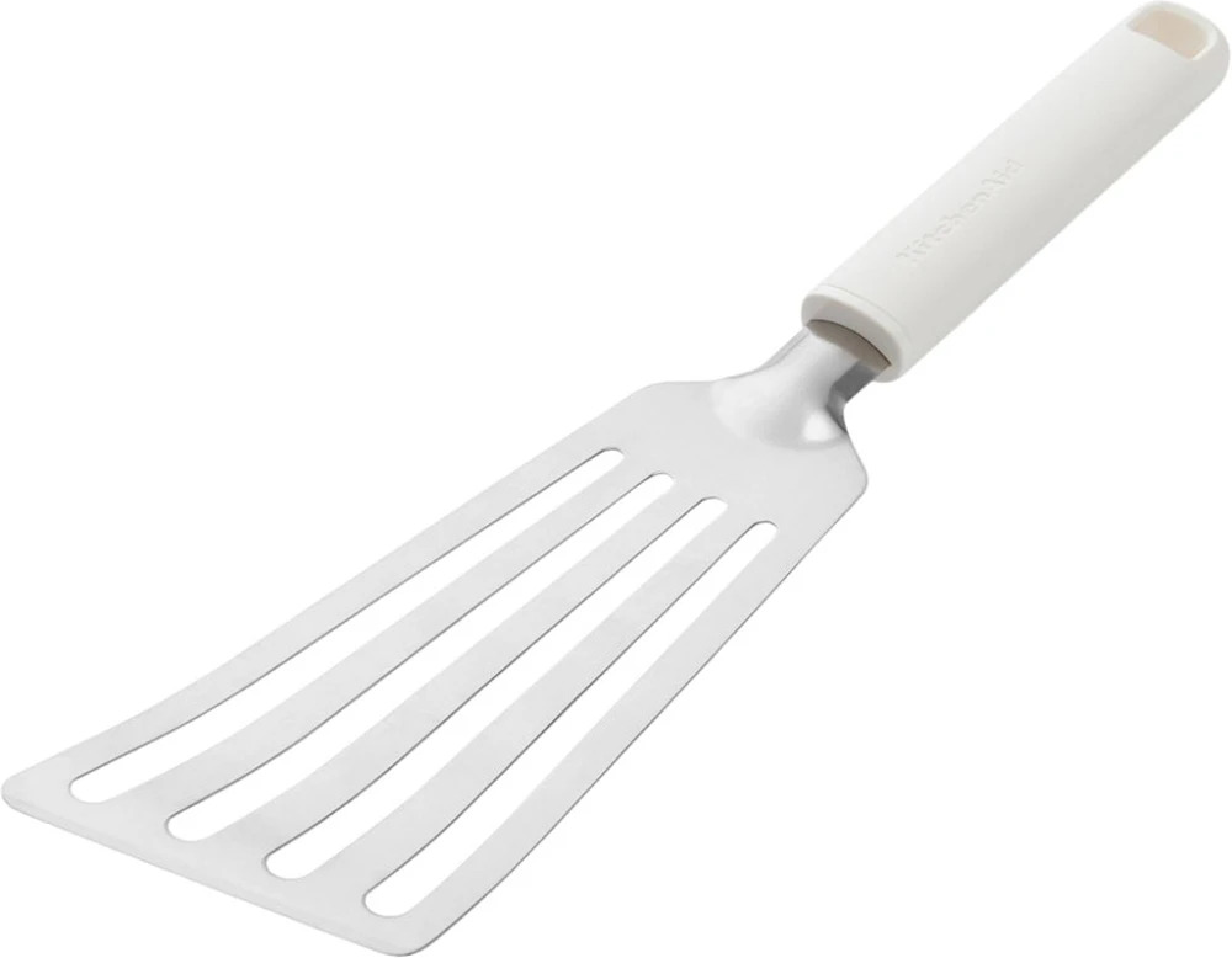 Лопатка з прорізами KitchenAid Classic, 31,5 см, білий (KHA024OHPNG) фото2