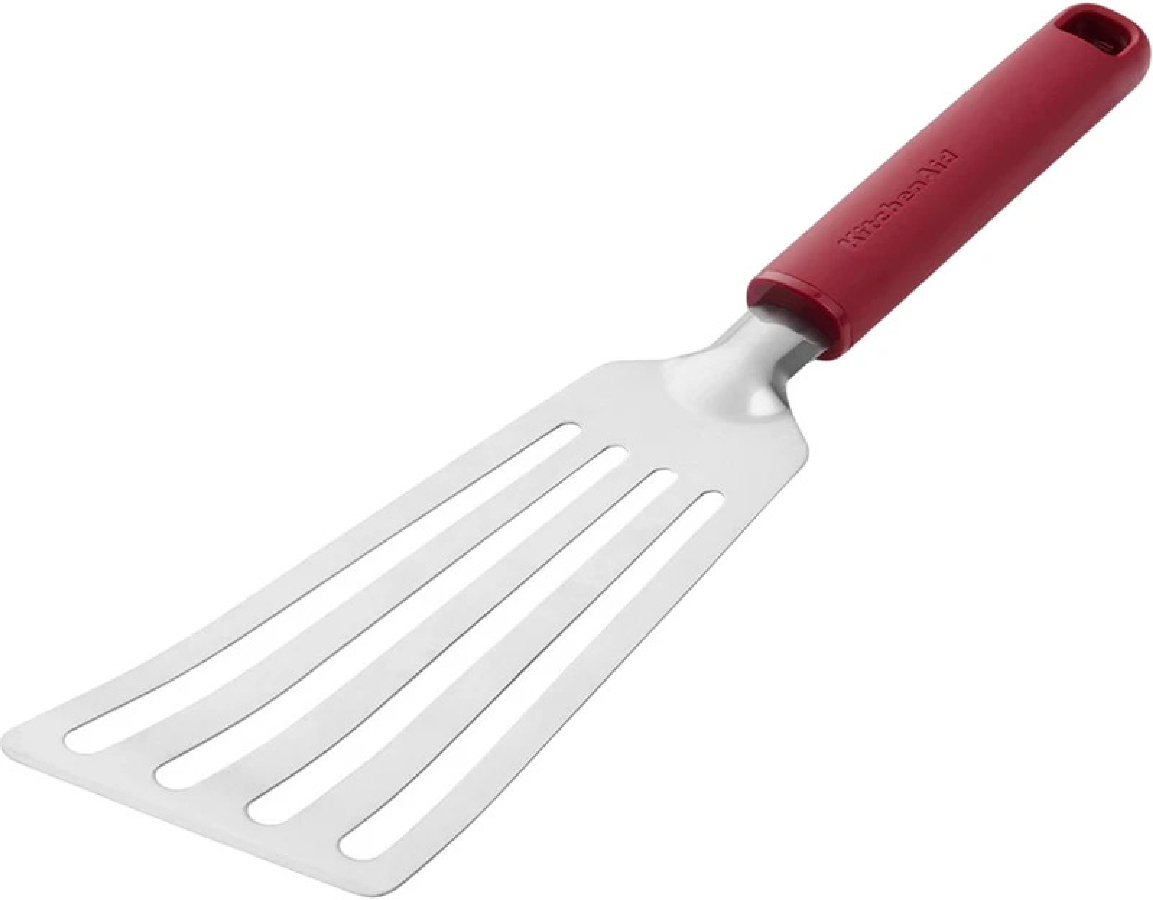 Лопатка з прорізами KitchenAid Classic, 31,5 см, червоний (KHA024OHEREG) фото2
