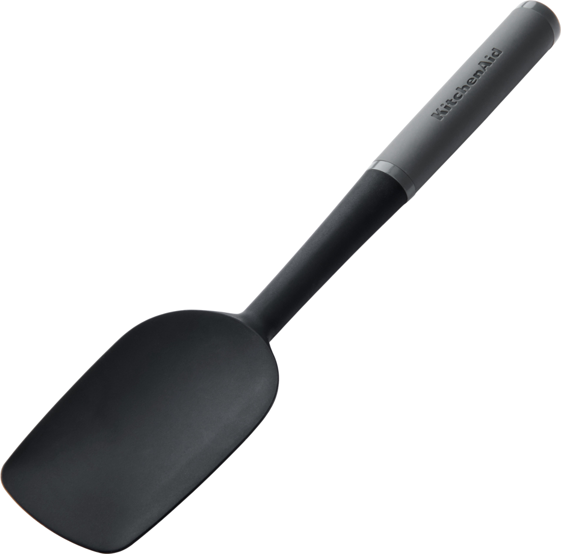 Лопатка силіконова KitchenAid Coreline, 34 см, сірий (KAS030OHCGG) фото4