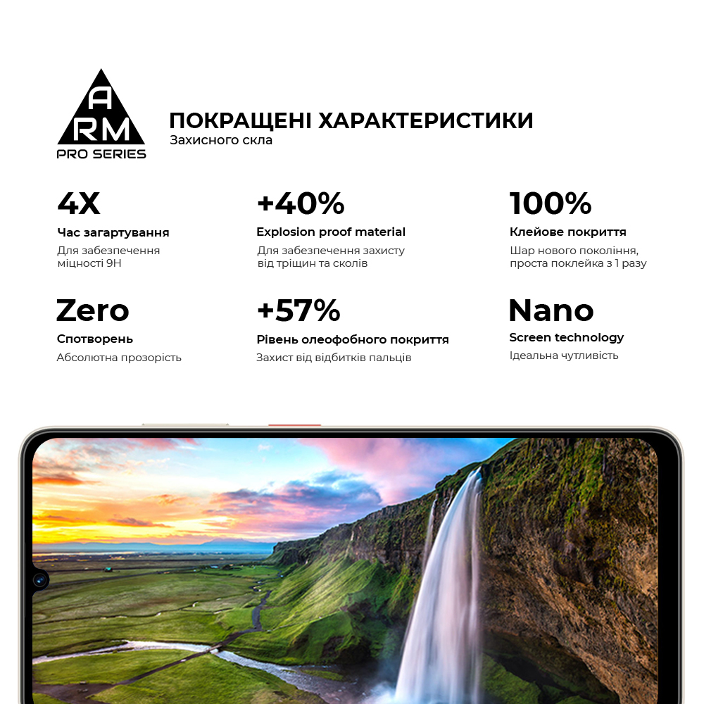 Защитное стекло ArmorStandart Pro для ZTE Blade A56 4G (ARM87521) фото