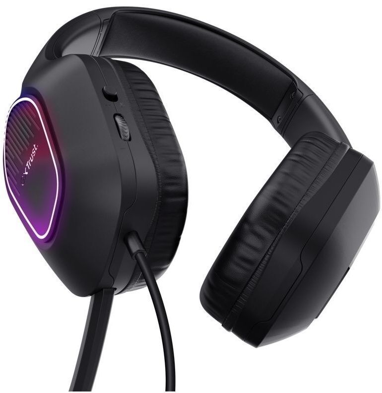 Игровая гарнитура Trust GXT 416 Zirox LED Black (25331_TRUST) фото