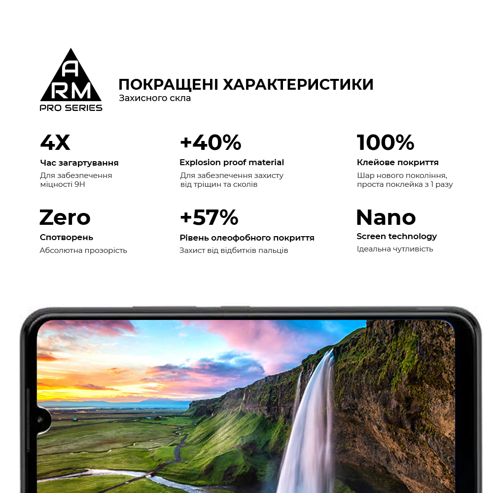 Защитное стекло ArmorStandart Pro для ZTE Blade L220 (ARM68890) фото