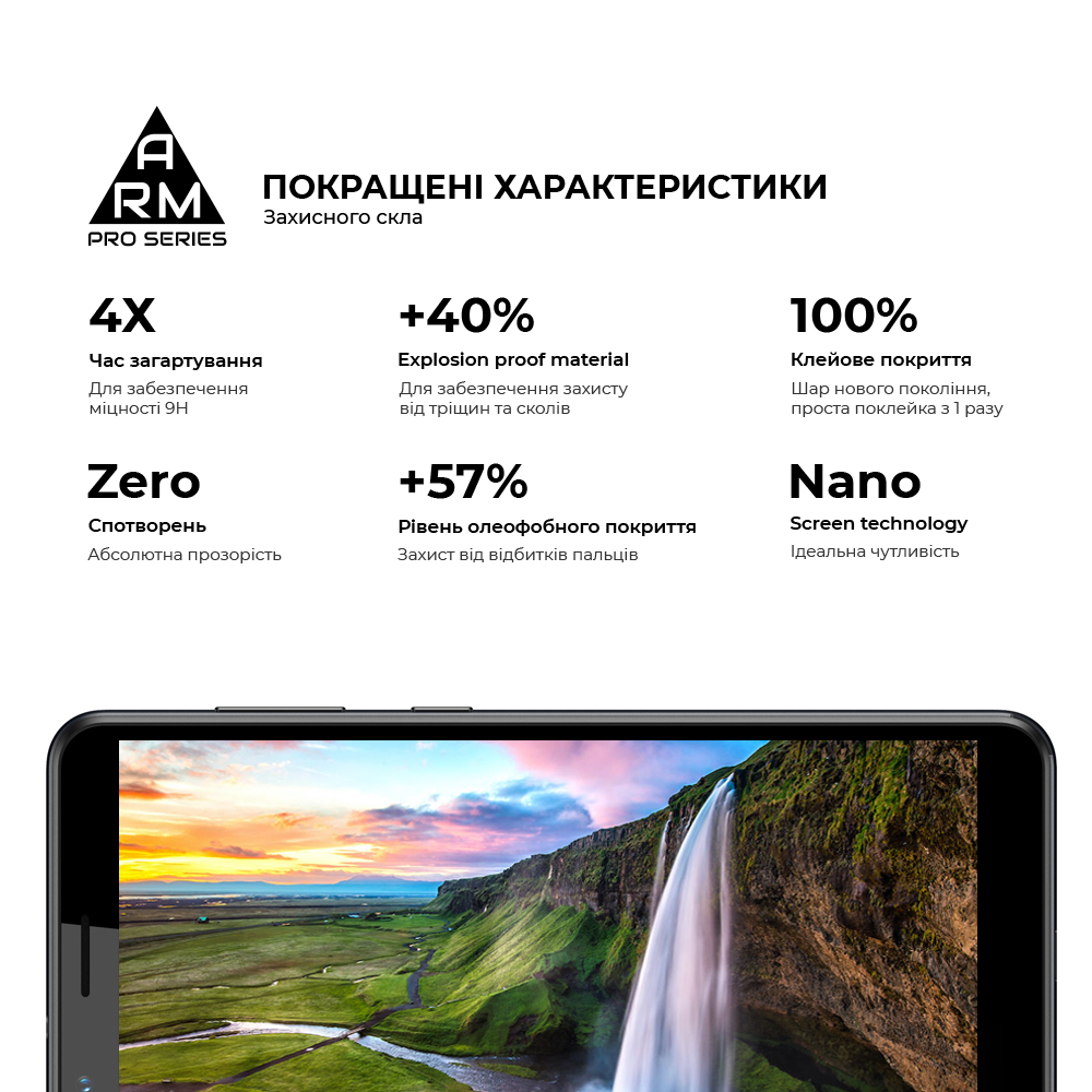 Защитное стекло ArmorStandart Pro для ZTE Blade A31 (ARM60625) фото