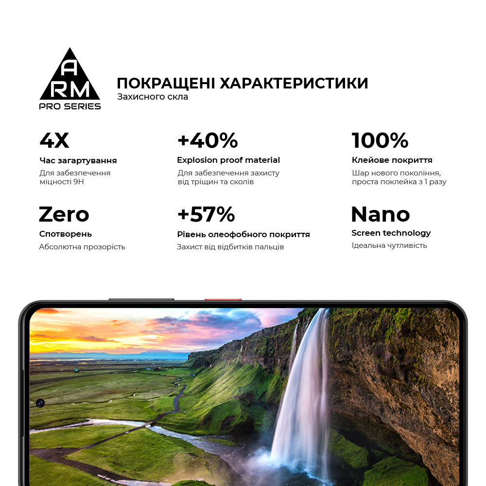 Защитное стекло ArmorStandart Pro для ZTE Nubia Focus 5G (ARM78909) фото