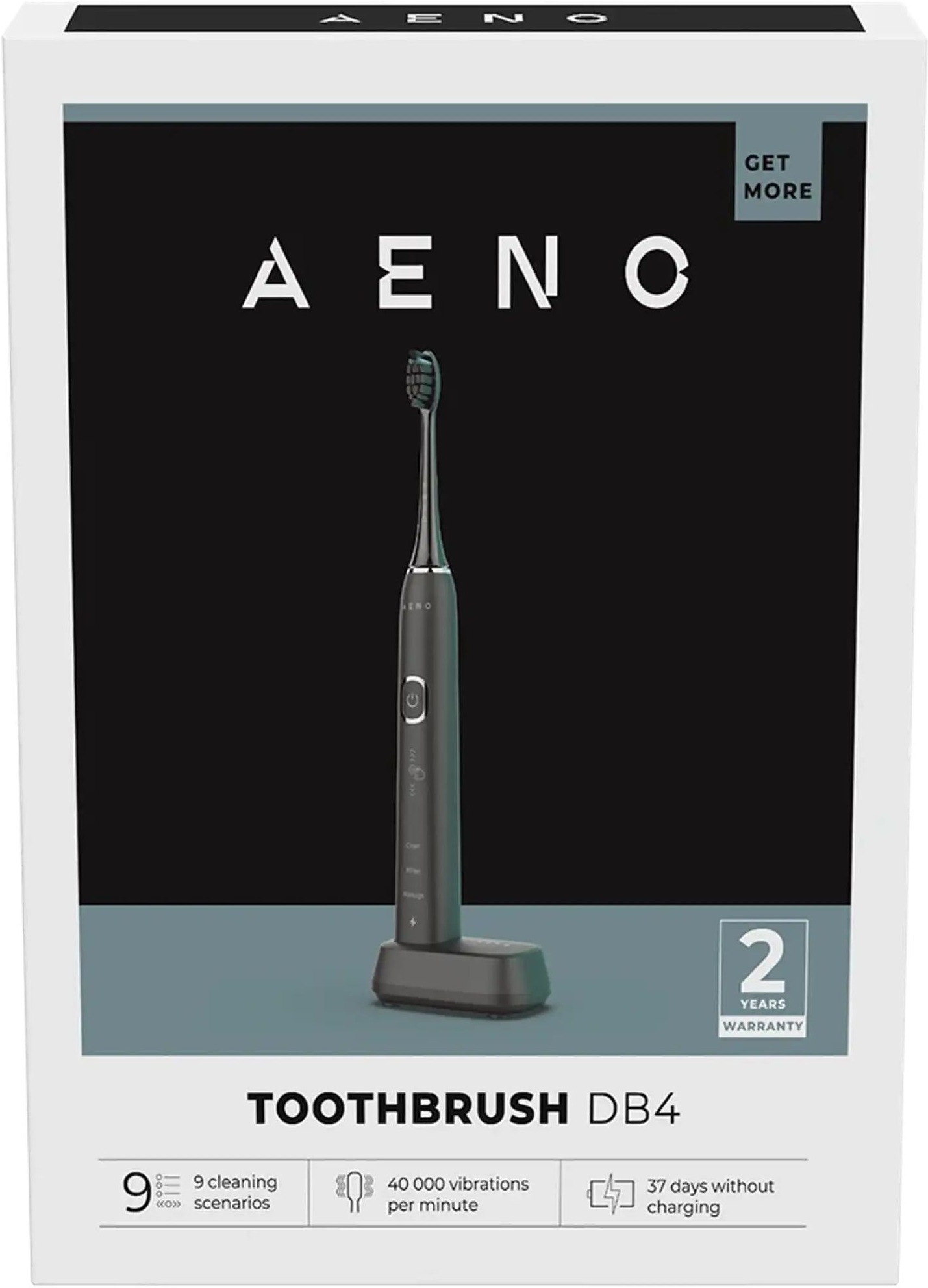 Зубна щітка електрична AENO DB4 Black (ADB0004) фото6
