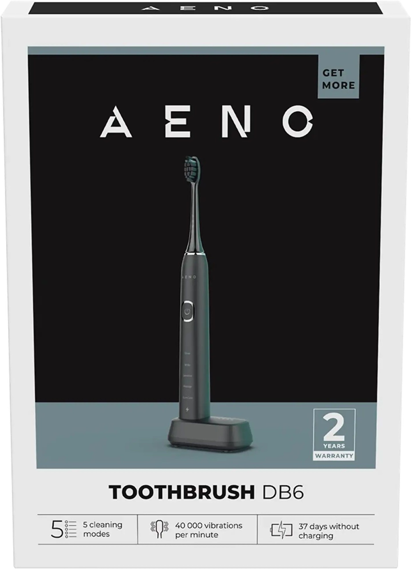 Зубна щітка електрична AENO DB6 Black (ADB0006) фото8