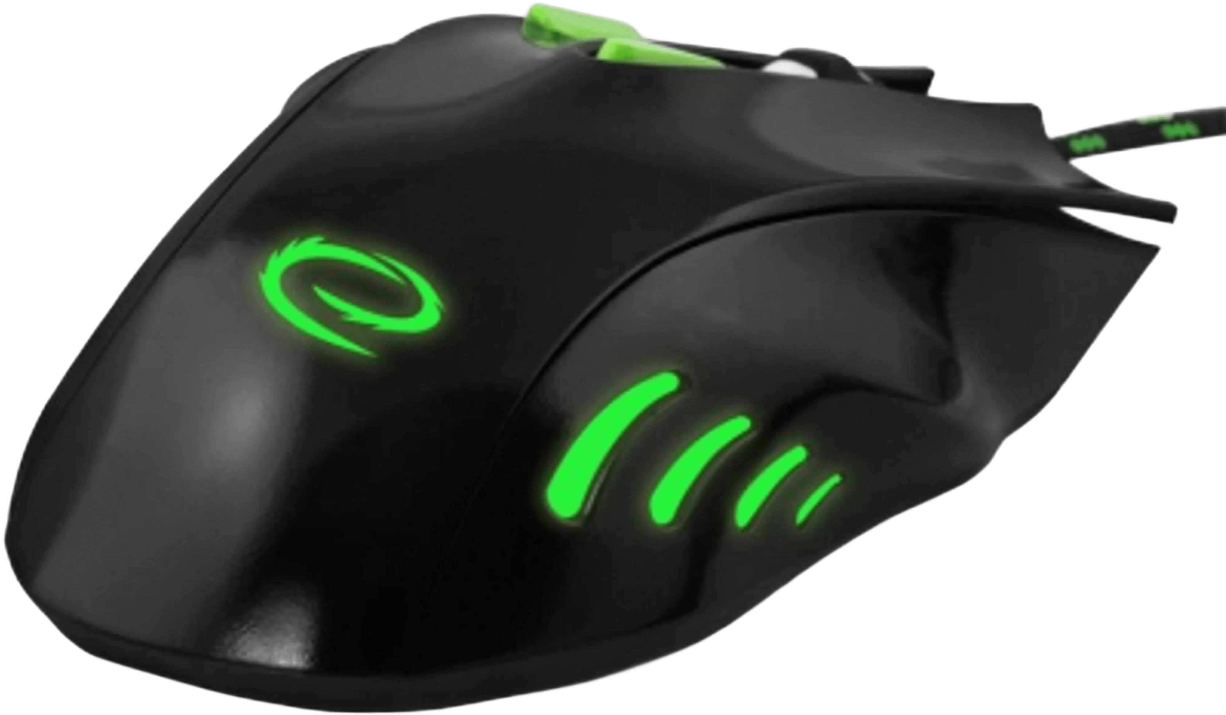 Игровая мышь ESPERANZA MX401 Hawk Black-Green (EGM401KG) фото2