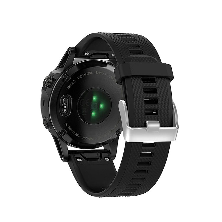 Ремешок ArmorStandart Silicone Line для Garmin 22mm Black (ARM88486) фото