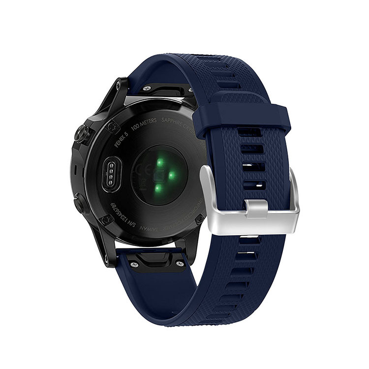 Ремешок ArmorStandart Silicone Line для Garmin 22mm Dark Blue (ARM88487) фото4