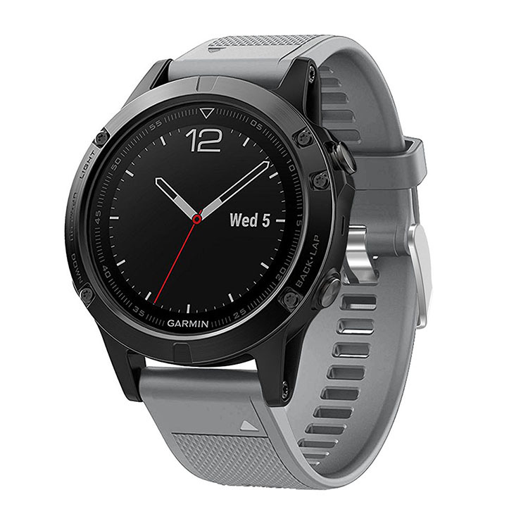 Ремешок ArmorStandart Silicone Line для Garmin 22mm Grey (ARM88488) фото3