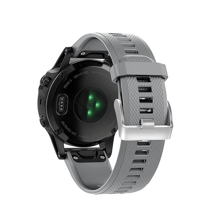 Ремешок ArmorStandart Silicone Line для Garmin 22mm Grey (ARM88488) фото4