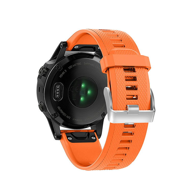 Ремешок ArmorStandart Silicone Line для Garmin 22mm Orange (ARM88489) фото