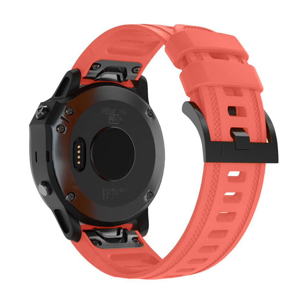 Ремешок ArmorStandart Silicone для Garmin 20mm Coral Red (ARM87730) фото