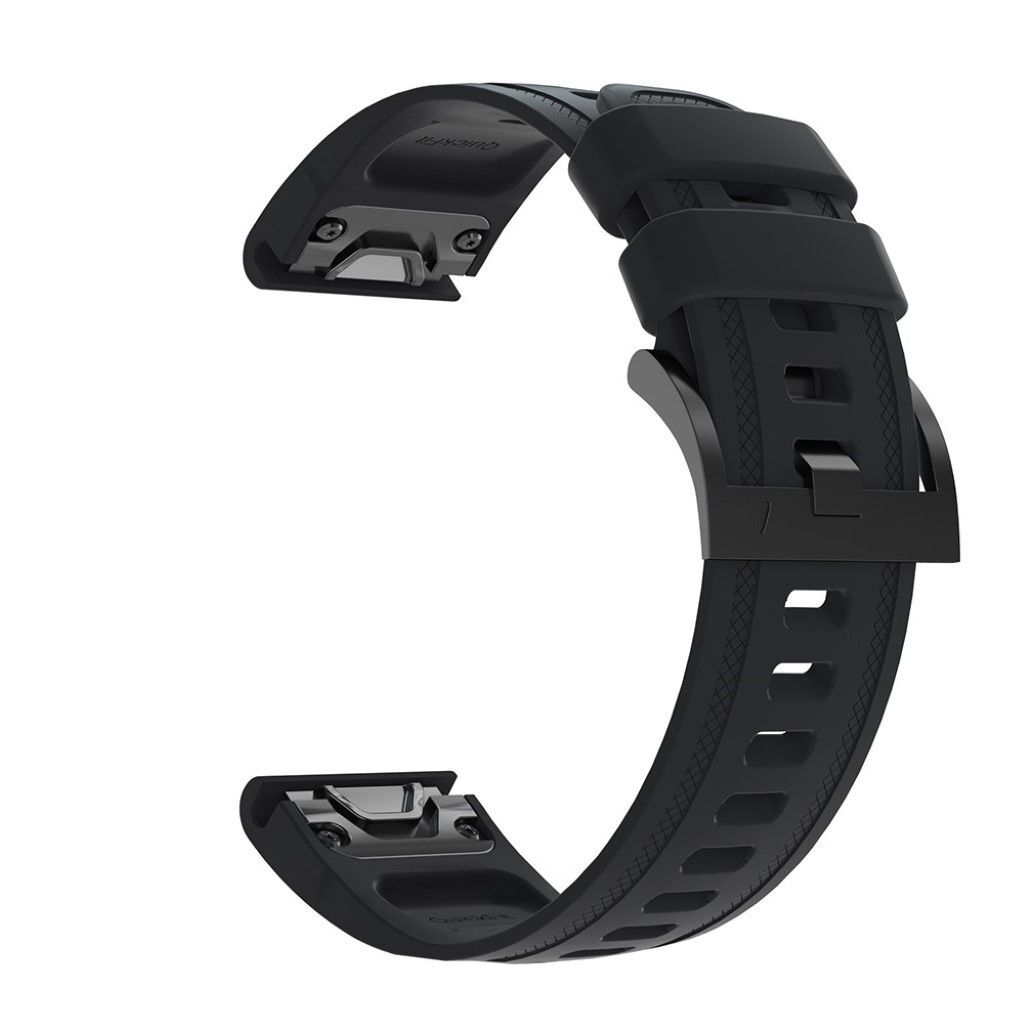 Ремешок ArmorStandart Silicone для Garmin 20mm Black (ARM60799) фото3